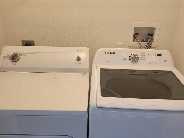 New Washer and Dryer