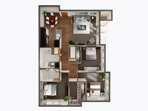 Floor plan Lima