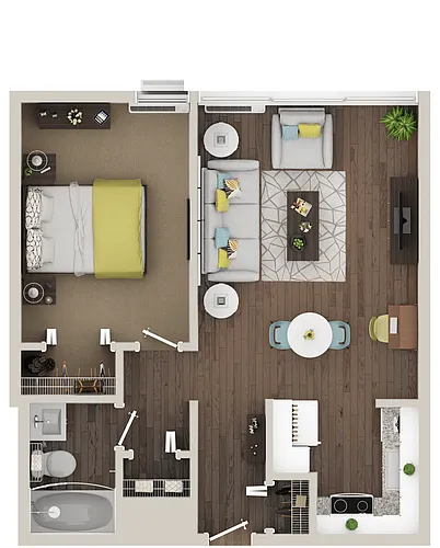 Floor plan A1 Aff