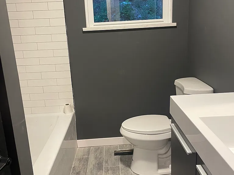 Full bathroom upstairs