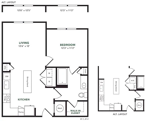 Floor plan Allora Fallbrook