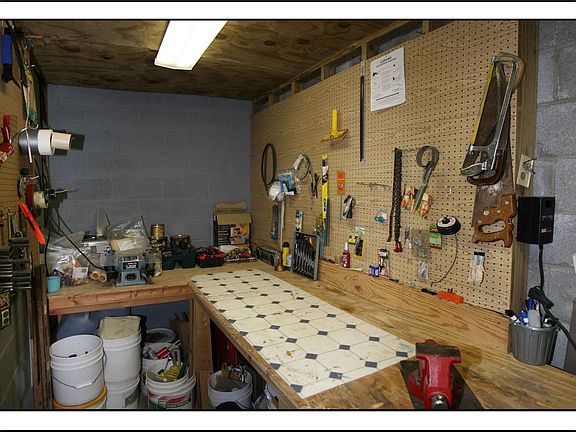 Workshop in Basement