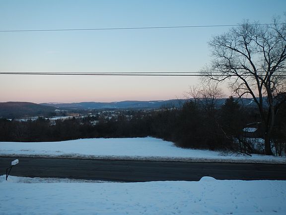 view from front porch