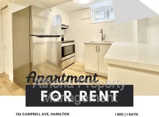 136 Campbell Ave #BASEMENT, Hamilton, ON L8H 2E9
