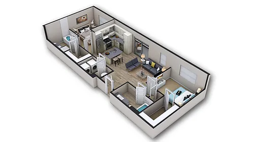 Floor plan B3