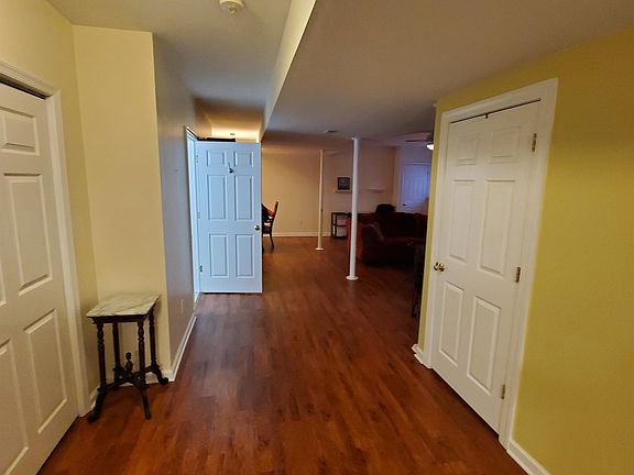 Hallway to Living Room and Dining Room
