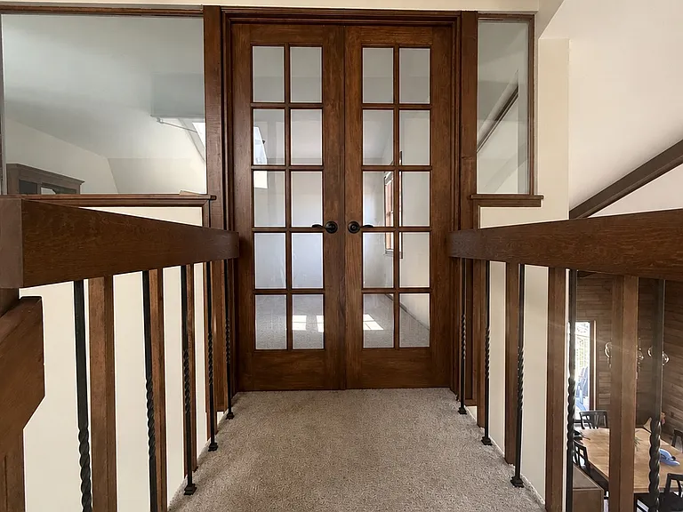 New French Doors to Primary bedroom