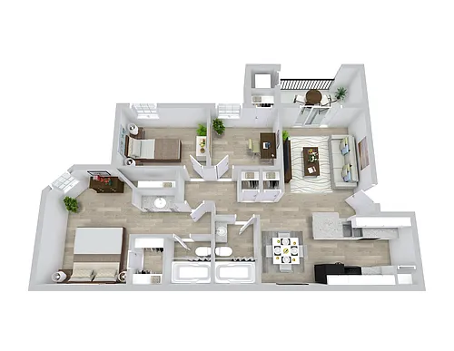 Floor plan B2
