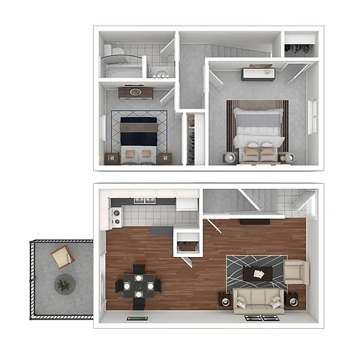Floor plan 2BR