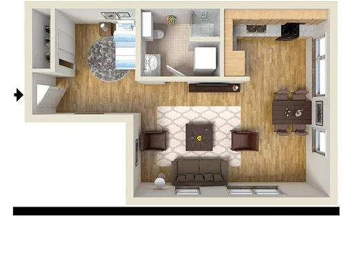 Floor plan SELLWOOD LOFT