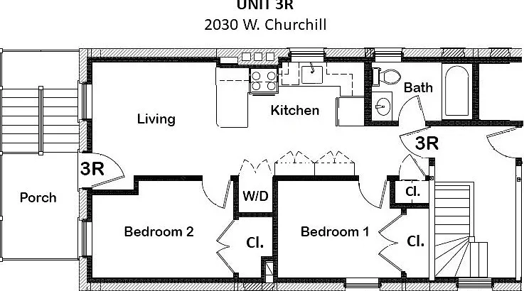 2030 W Churchill St #3R — Photo 19