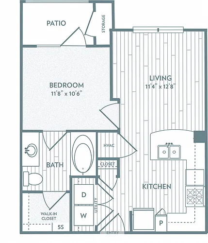 Floor plan A1 - Athens