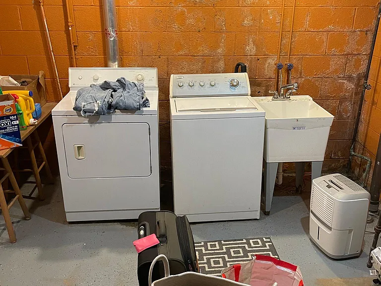Laundry and utility room.