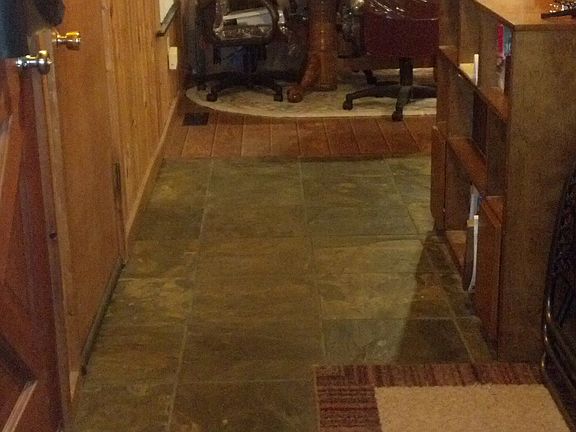 Slate Flooring/Dinning area
