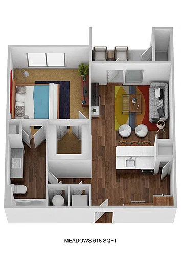 Floor plan A1A-M