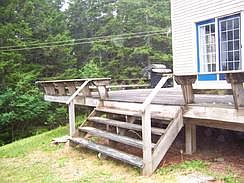 Cedar deck