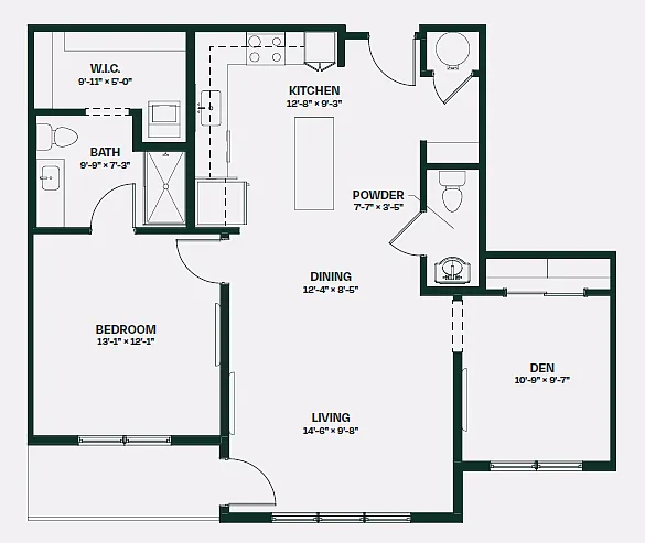 Floor plan B2
