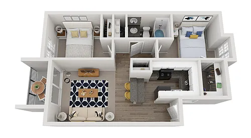 Floor plan Columbine