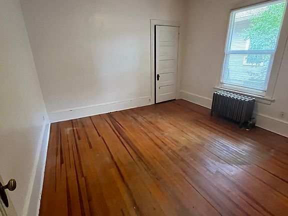 Bedroom with large closet