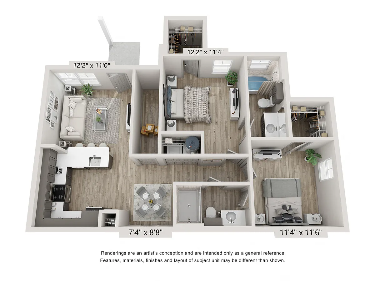 Floor plan B1