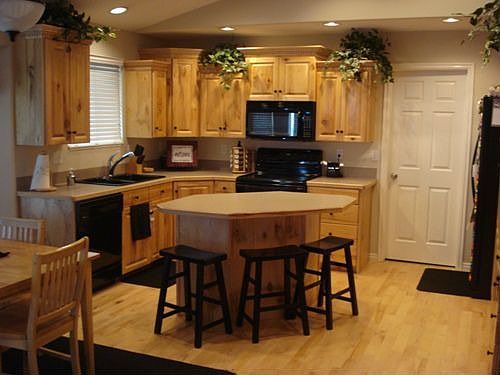 Knotty Maple Cabinets