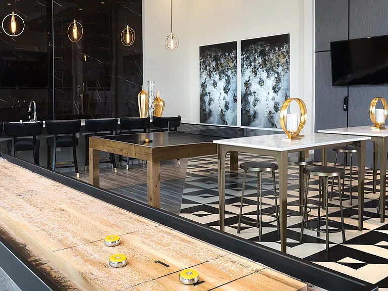 Hang out and have fun in the resident lounge, where games and good times are always on the agenda.