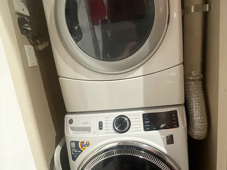 In-unit washer and dryer