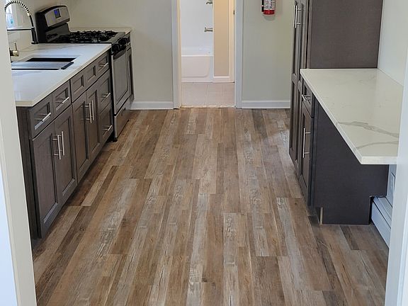 Large kitchen with large pantry