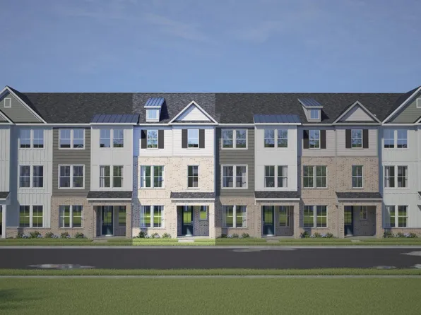 The Mitchell Interior Plan, Forestville Yard Townhomes