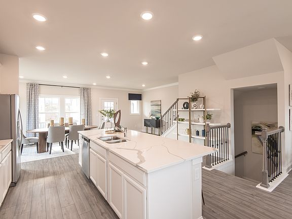 Experience the heart of the home in this seamlessly connected space.