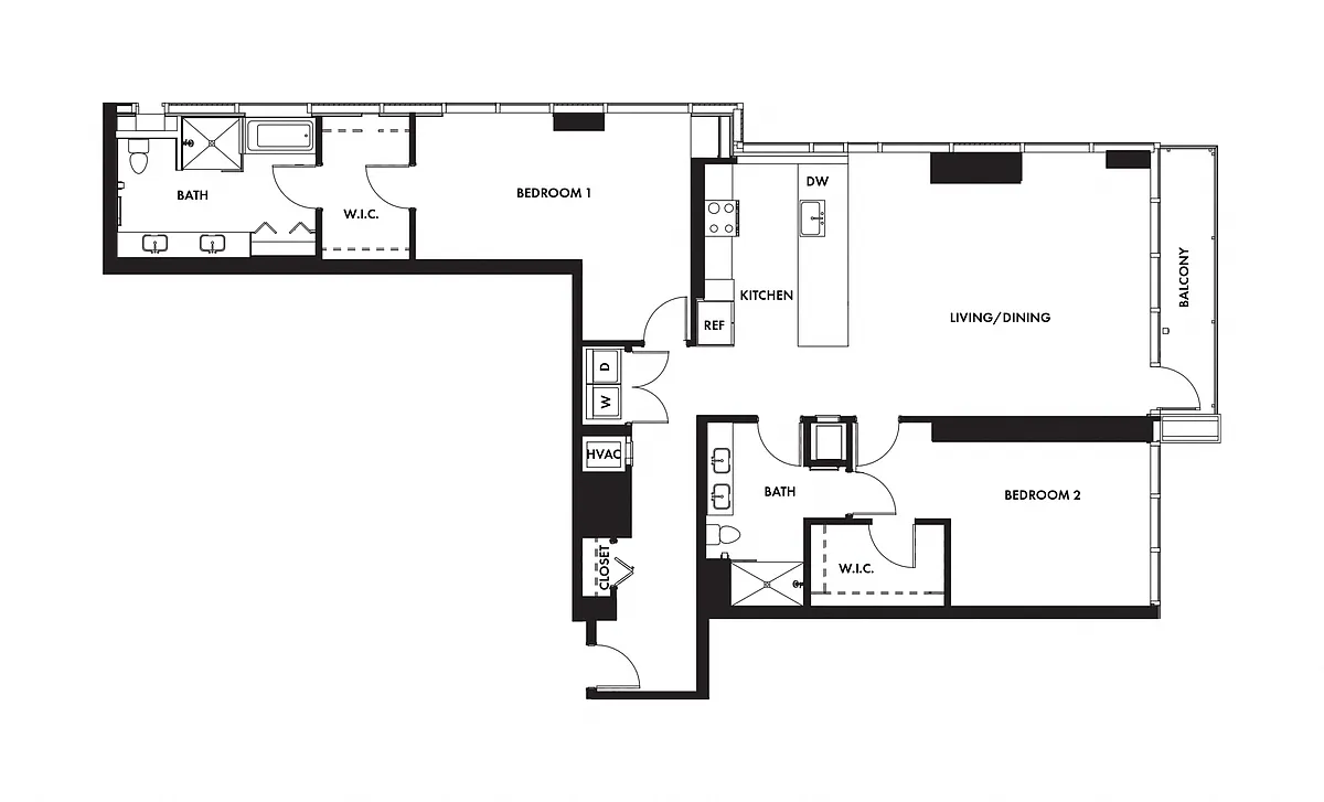 Floor plan Penthouse 1