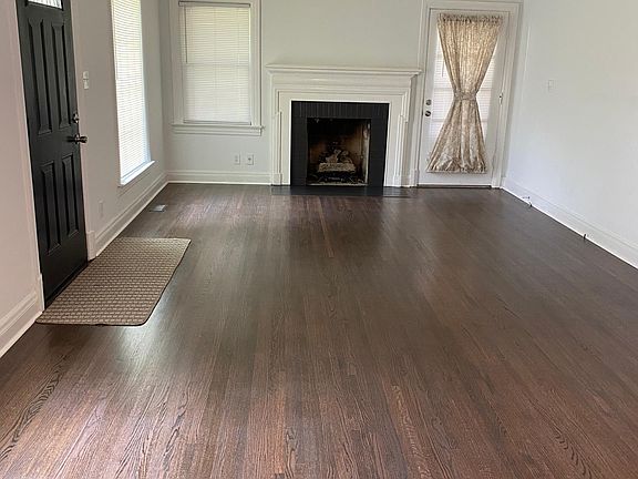 Beautifully refinished hardwood floors