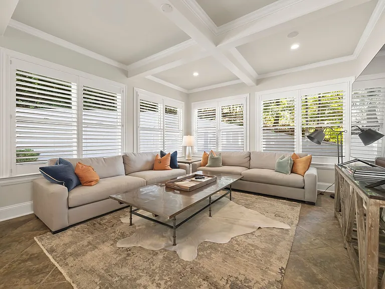 Sunroom Off Kitchen goes out to Jacuzzi