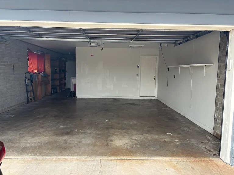 Two car garage
