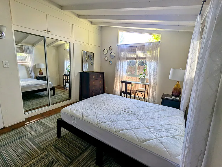 All of the furniture that comes with the room is pictured here.
