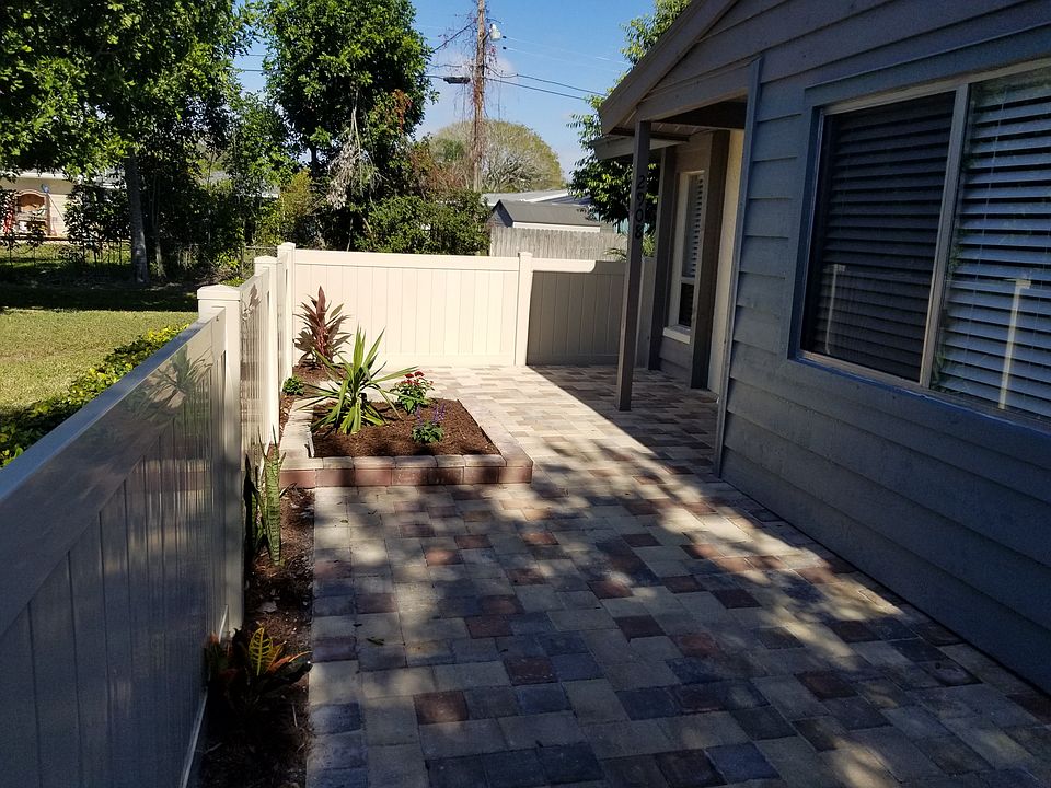 front patio area