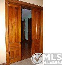 Pocket doors to dining room