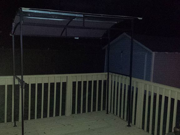 Back deck & Large Workshop