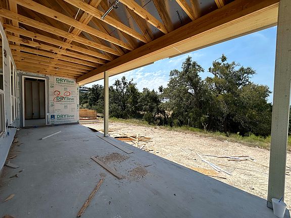 Covered patio