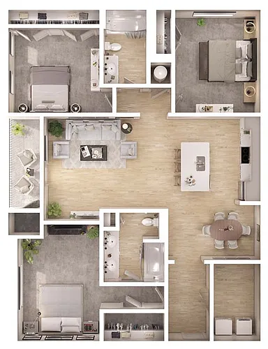 Floor plan C1