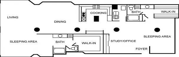 2 Bedrooms & 2 Bathrooms 2 Bedrooms & 2 Bathrooms