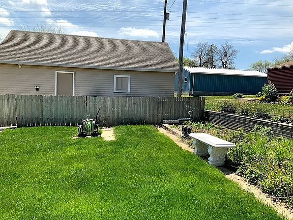 back yard/raspberries