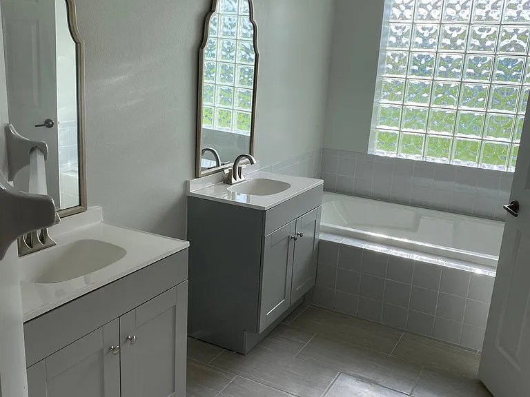 Master bathroom