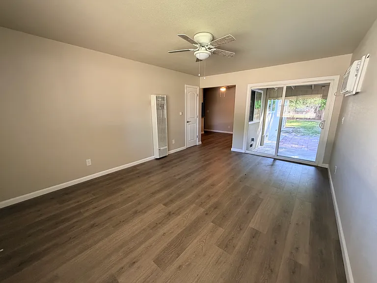 From front door looking into living room.
