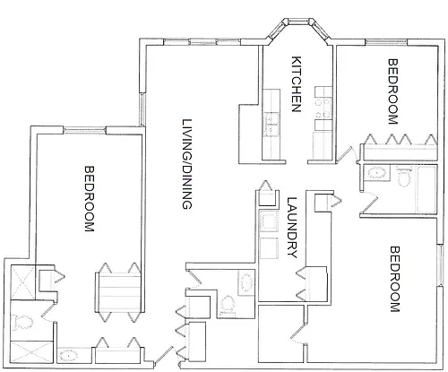 Floor plan 1700 4F