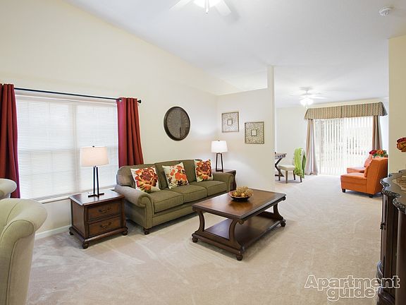 Light and bright living room and den