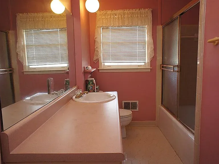 This bathroom has been updated a photo will be updated.