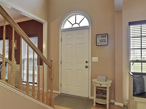 Two story foyer