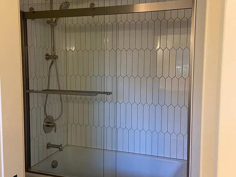 Upstairs Jack and Jill shower