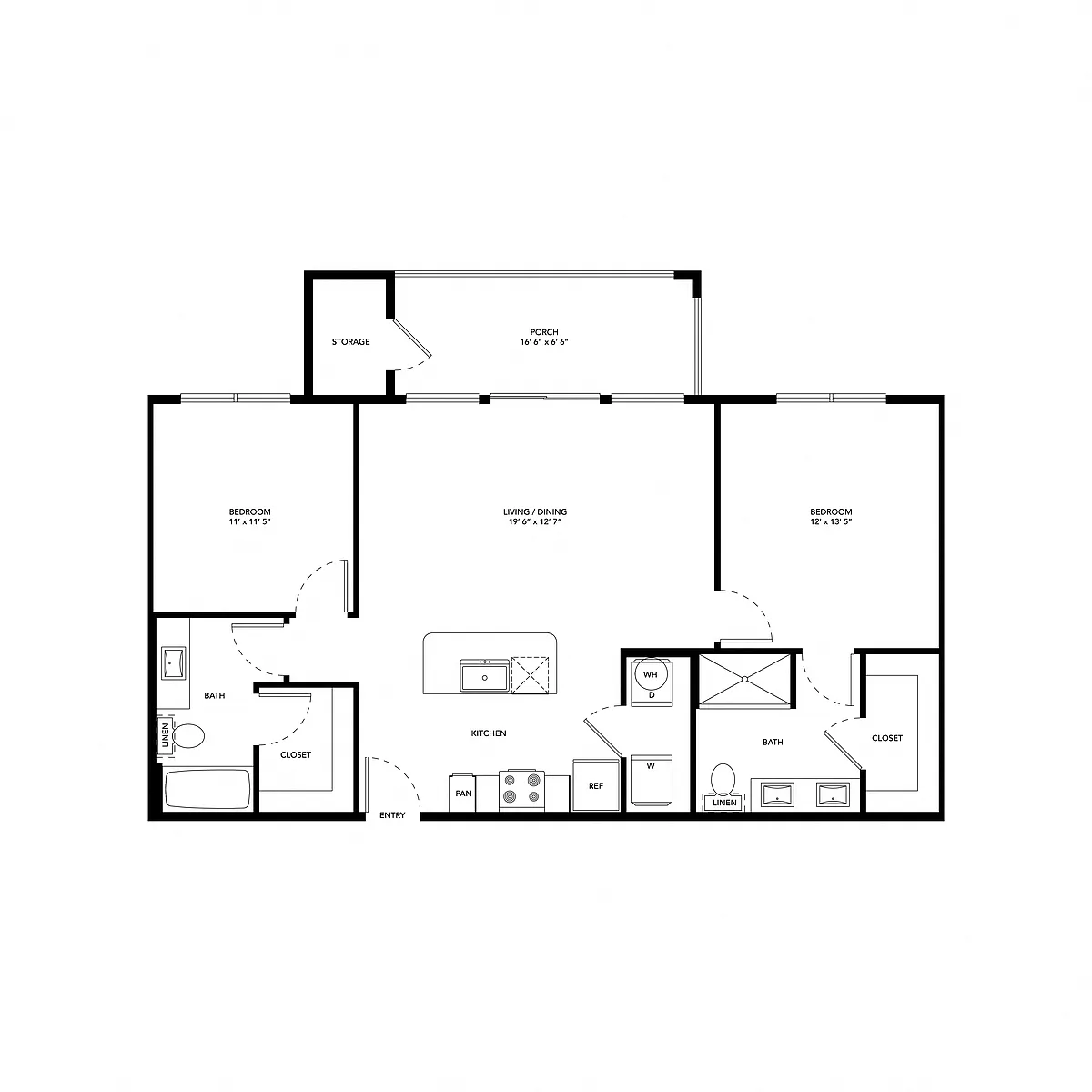 Floor plan B1